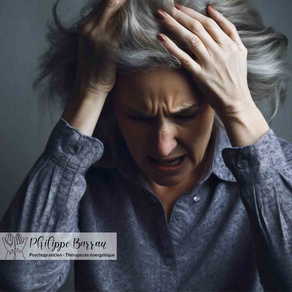 État d’alerte et surcharge émotionnelle pouvant être rencontrés dans l’anxiété ou le stress persistant