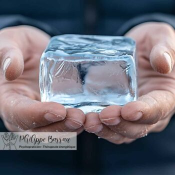 Coupe de feu – champ d’accompagnement et contextes possibles Mains tenant un élément symbolique illustrant les contextes d’accompagnement de la coupe de feu